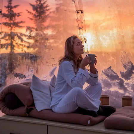 Glass Igloo With Panoramic Views In Asbygda Holiday home Jevnaker
