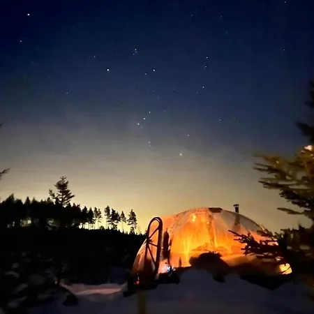Glass Igloo With Panoramic Views In Asbygda Jevnaker