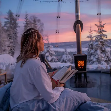 Glass Igloo With Panoramic Views In Asbygda