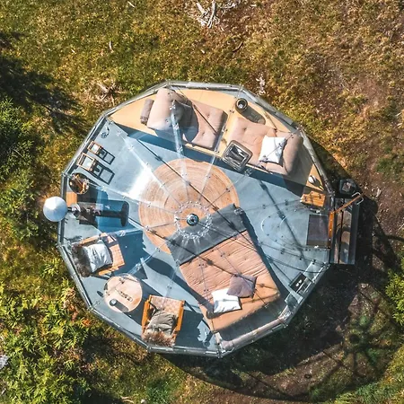 Glass Igloo With Panoramic Views In Asbygda * Jevnaker
