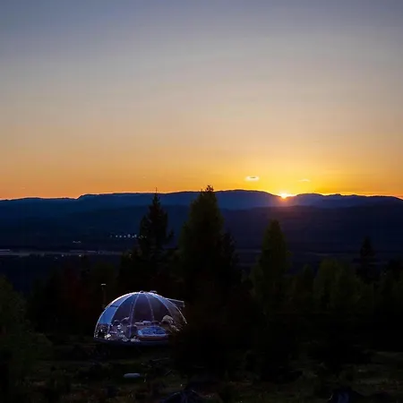 Feriehus Glass Igloo With Panoramic Views In Asbygda