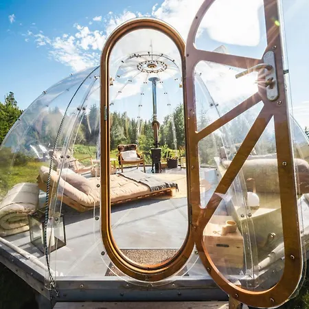 Glass Igloo With Panoramic Views In Asbygda