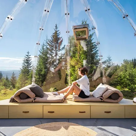Glass Igloo With Panoramic Views In Asbygda Holiday home